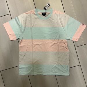 Noah NYC Pastel Striped Short Sleeve Tee
